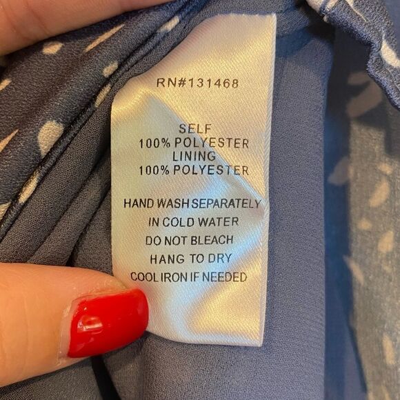 VICI Spotted Print Waist Wrap Short Length Dress - Women's S - Picture 7 of 7